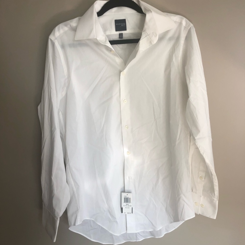 Madison Slim Fit Button Down Shirt